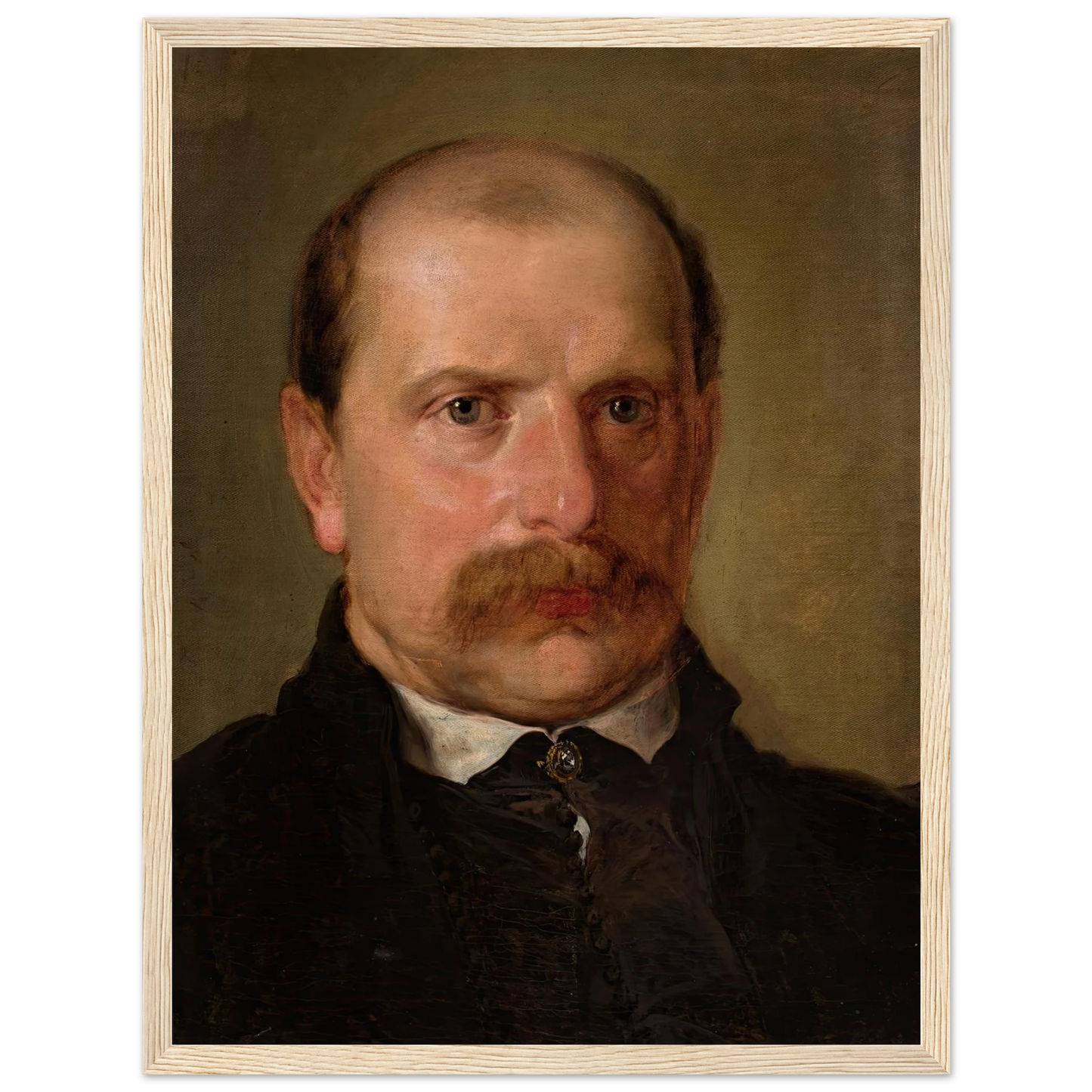 Portrait of Kazimierz Stankiewicz (1857) Art Print | Jan Matejko-Quipham Collections