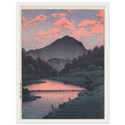 Hida Kamagadake (Mount Kamaga, Hida) (1933) Art Print | Kawase Hasui-Quipham Collections