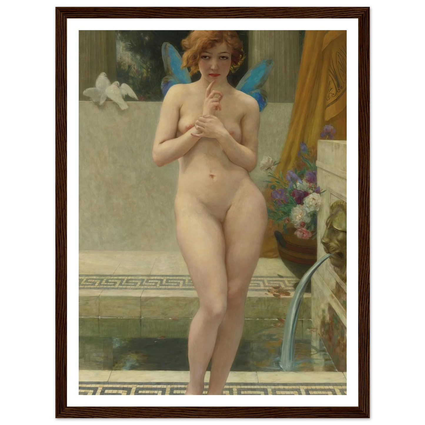 Psyche A La Fontaine Art Print | Guillaume Seignac-Quipham Collections