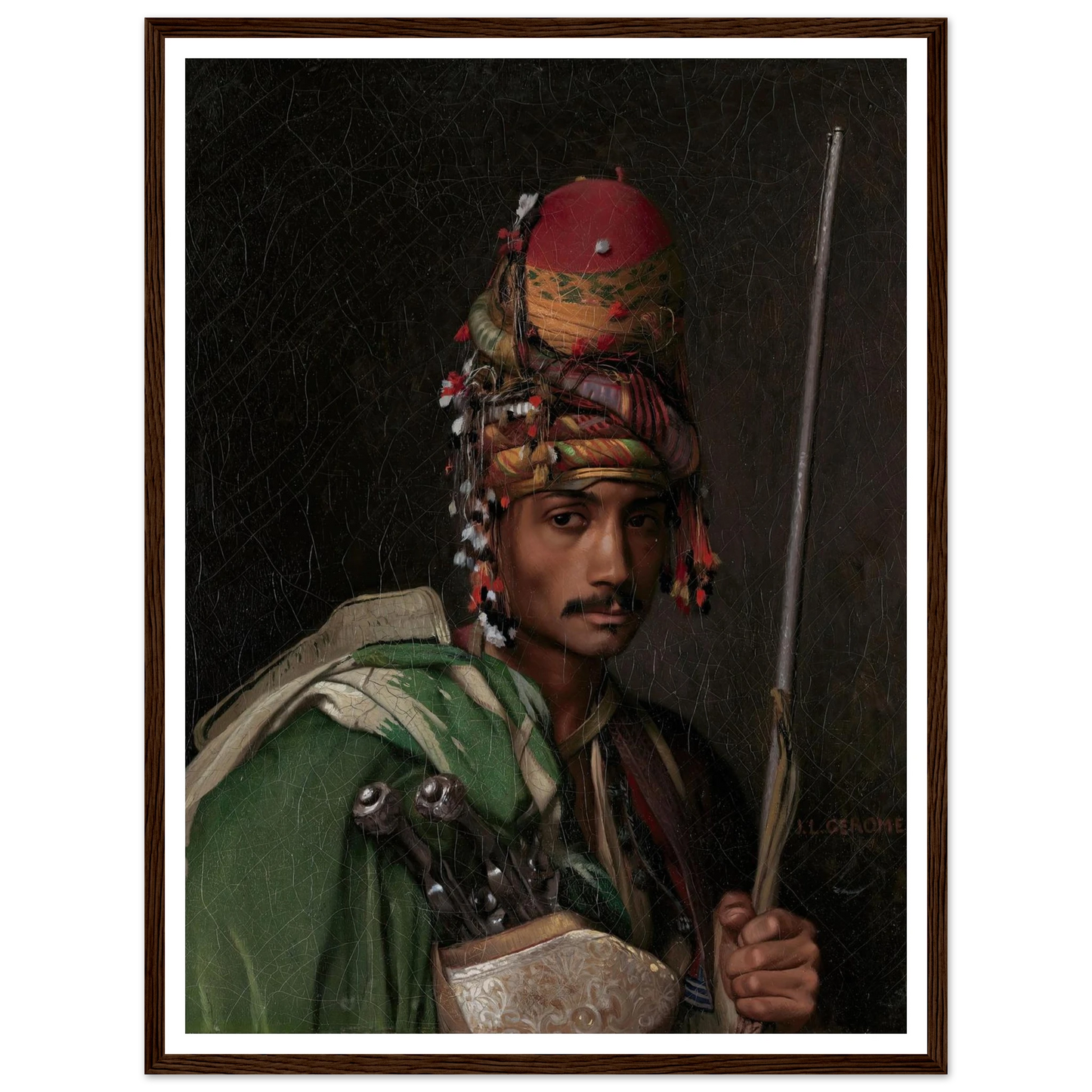 Bashi-Bazouk (ca. 1868–69) Art Print | Jean Leon Gerome-Quipham Collections