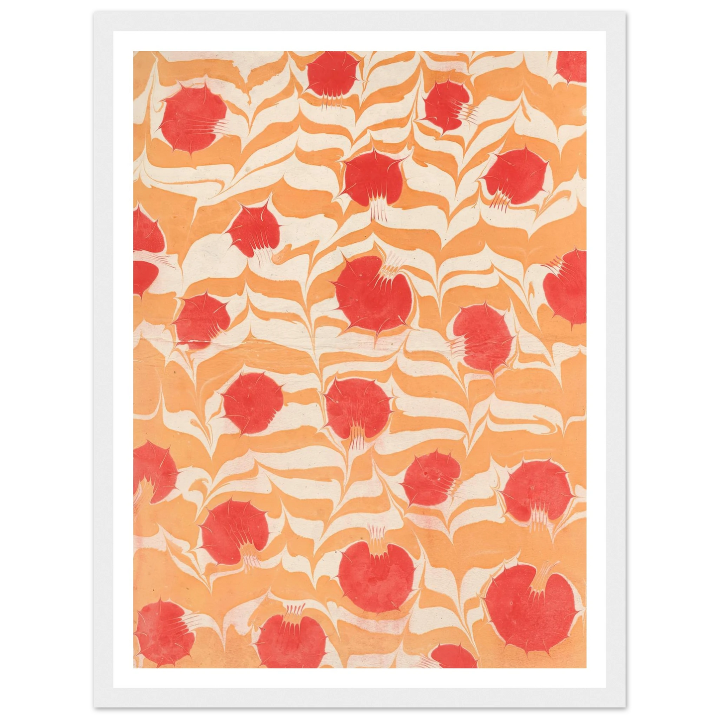 Marmorpapier (1900 - 1921) Art Print | Franz Weisse-Quipham Collections