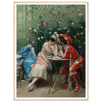 Masqueraders (1875–78) Art Print | Raimundo de Madrazo y Garreta-Quipham Collections
