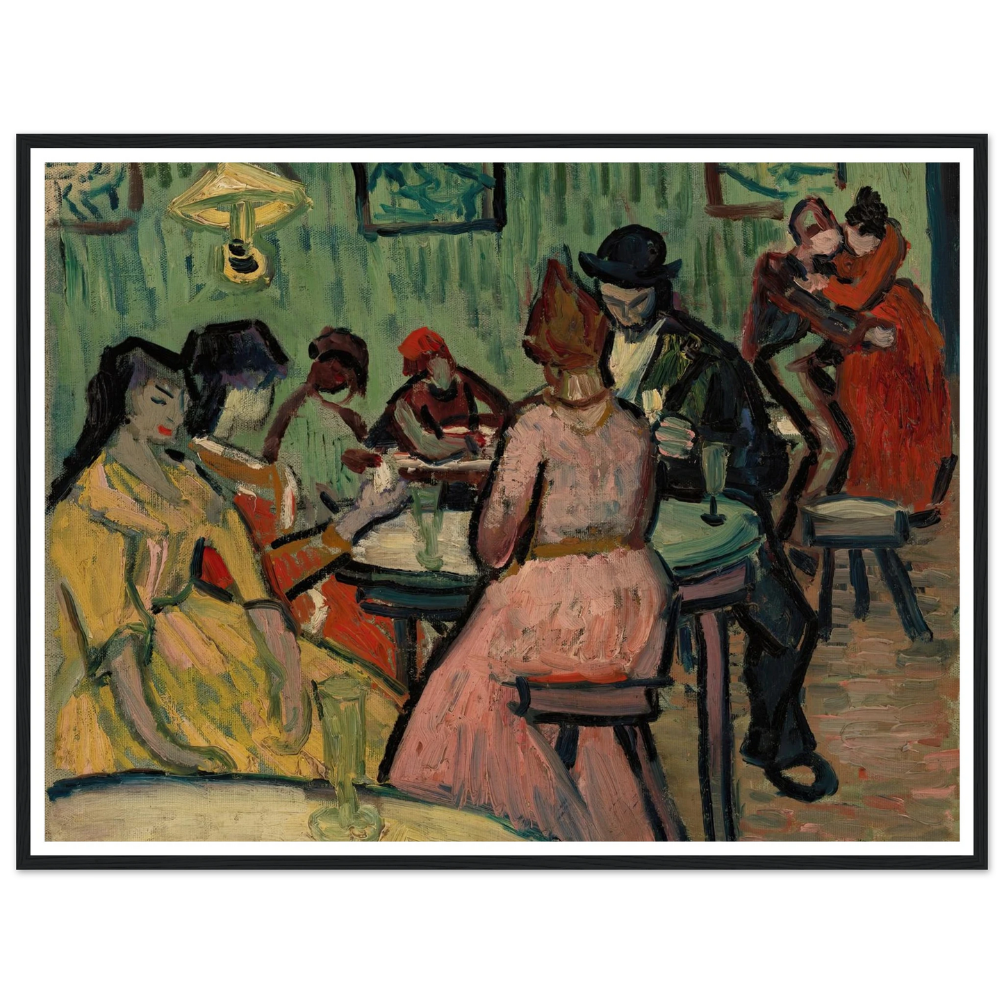 The Brothel (Le Lupanar) (1888) Art Print | Vincent van Gogh-Quipham Collections