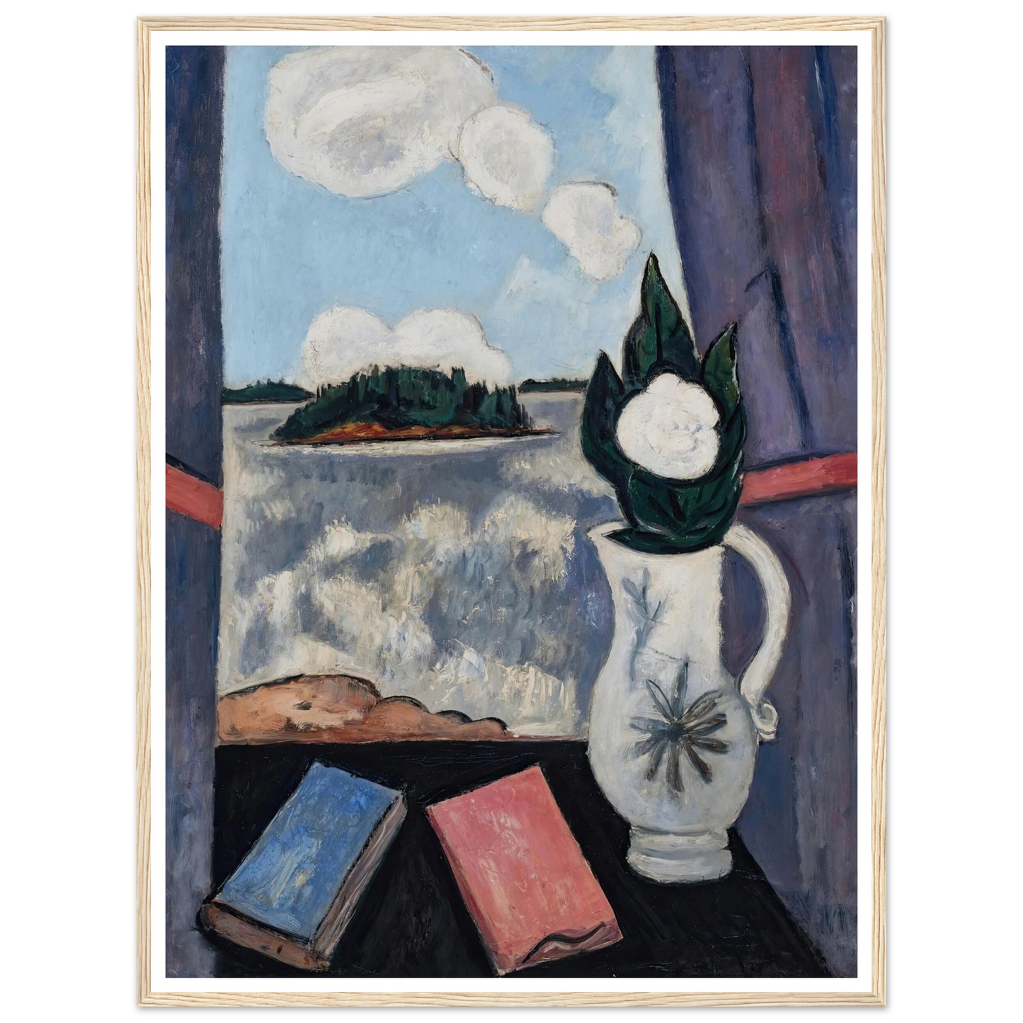 Summer Sea Window (circa 1939-40) Art Print | Marsden Hartley-Quipham Collections