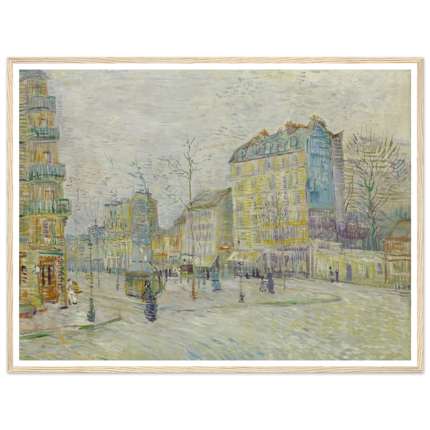 Boulevard de Clichy (1887) Art Print | Vincent van Gogh-Quipham Collections