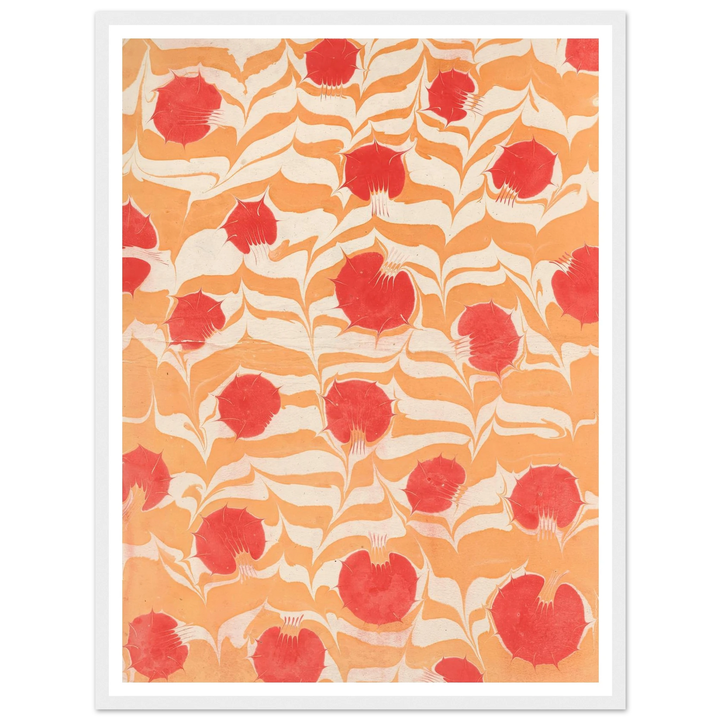Marmorpapier (1900 - 1921) Art Print | Franz Weisse-Quipham Collections