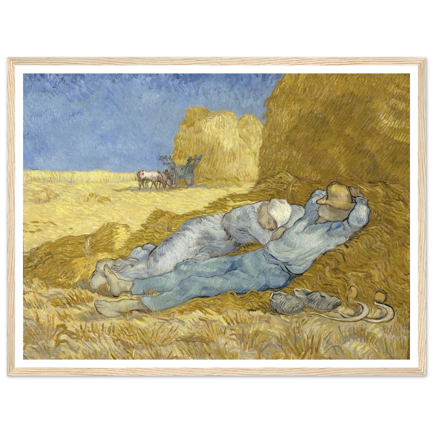 The Siesta (After Millet) Art Print | Vincent van Gogh-Quipham Collections
