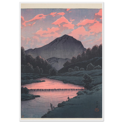 Hida Kamagadake (Mount Kamaga, Hida) (1933) Art Print | Kawase Hasui-Quipham Collections