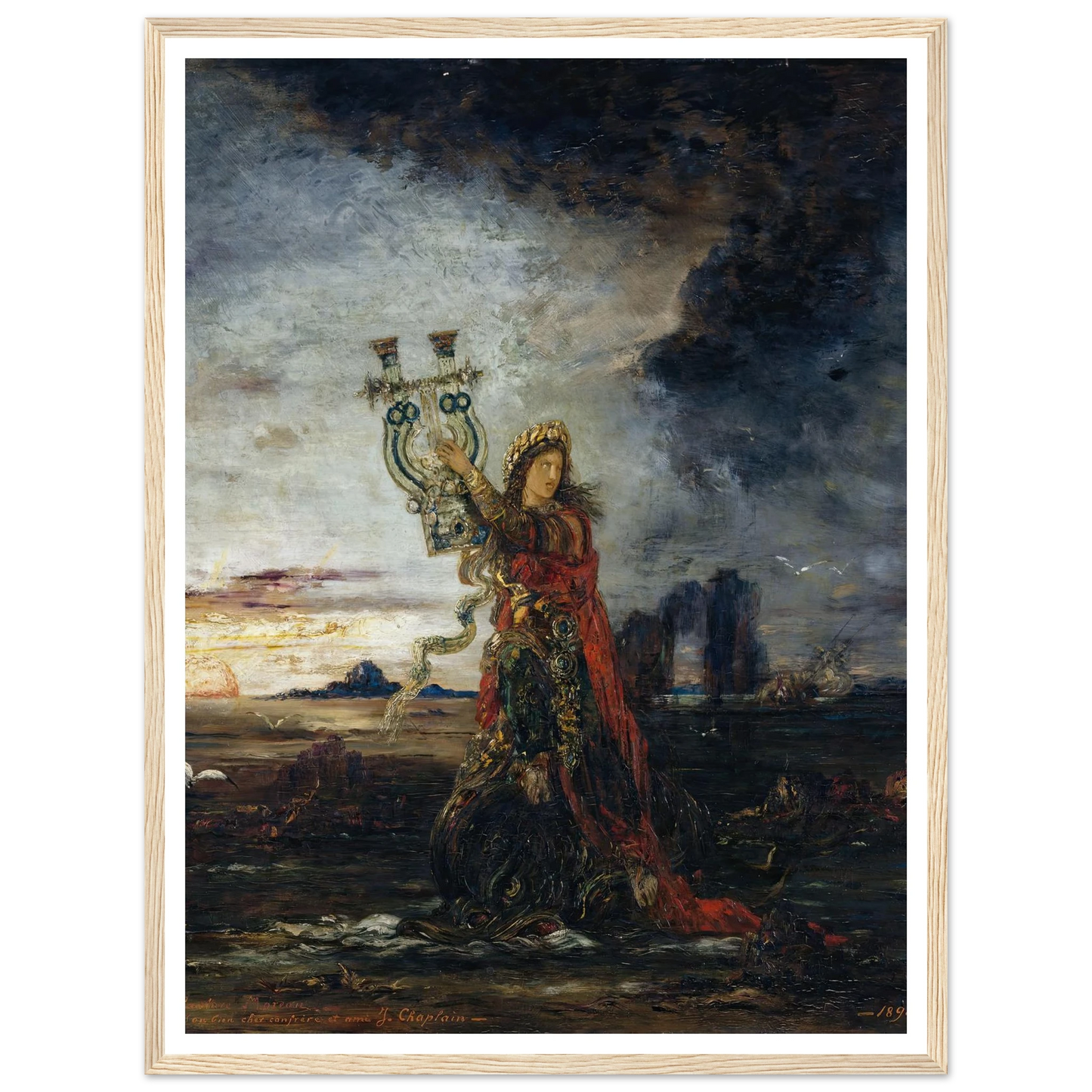 Arion (1891) Art Print | Gustave Moreau-Quipham Collections