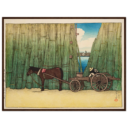 Komagata kashi (River bank, Komagata) (1919) Art Print | Kawase Hasui-Quipham Collections