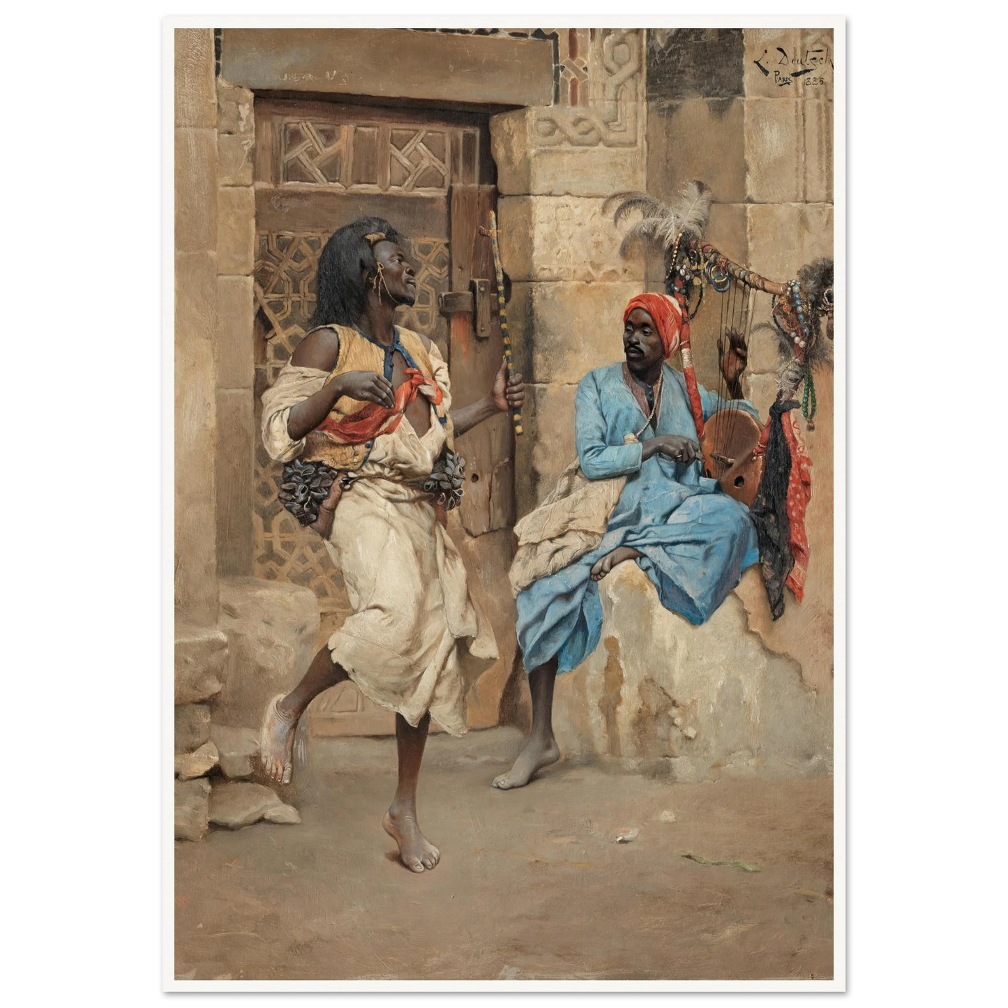 The Performance (1885) Art Print | Ludwig Deutsch-Quipham Collections