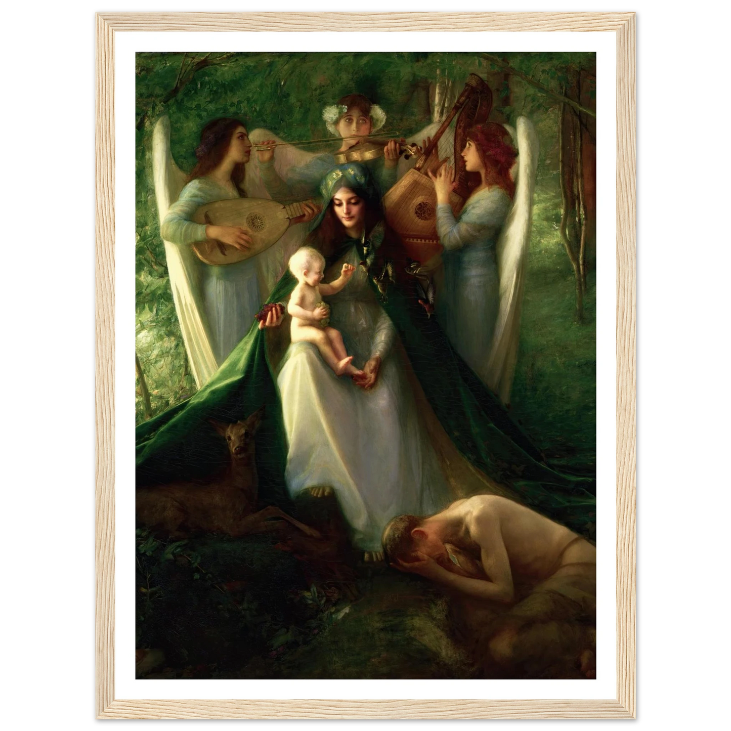 Consolatrix Afflictorium (1899) Art Print | Pascal Adolphe Jean Dagnan Bouveret-Quipham Collections