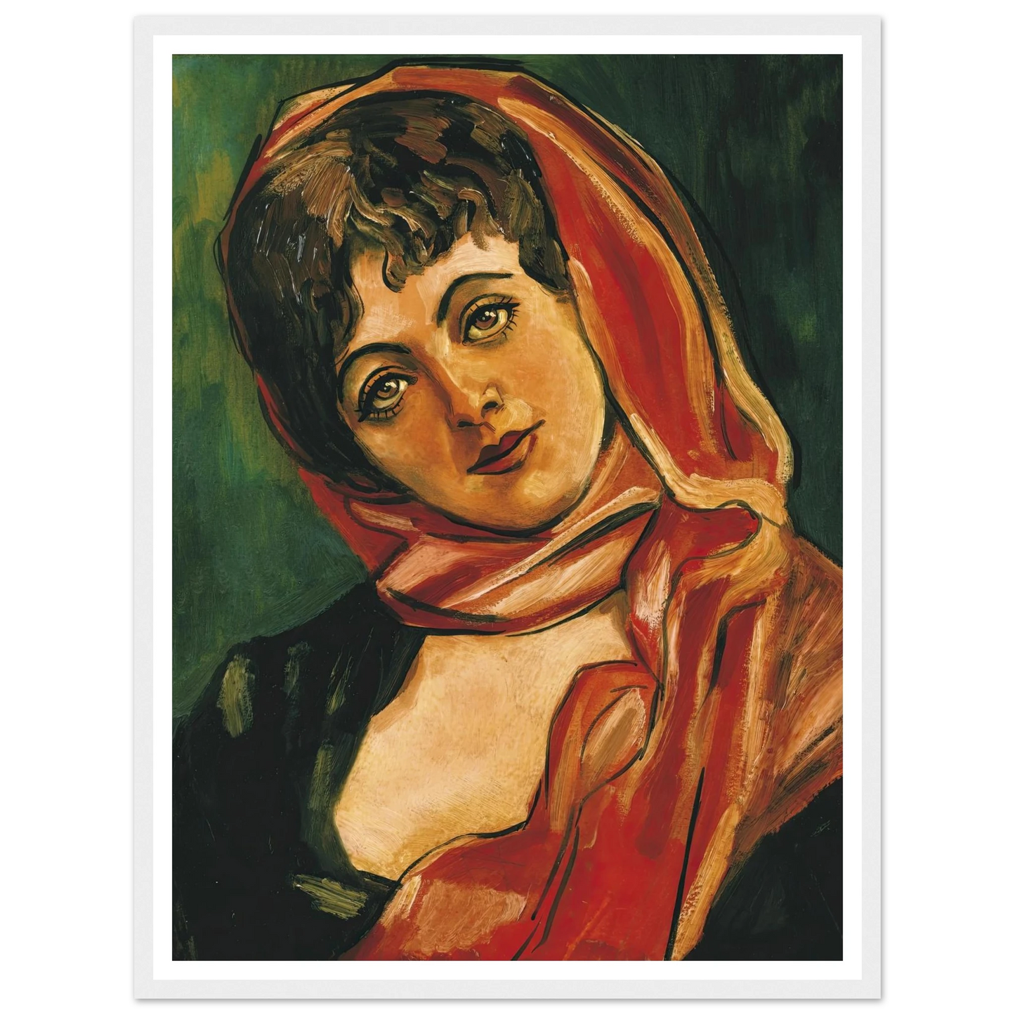 Visage de Femme Art Print | Francis Picabia-Quipham Collections