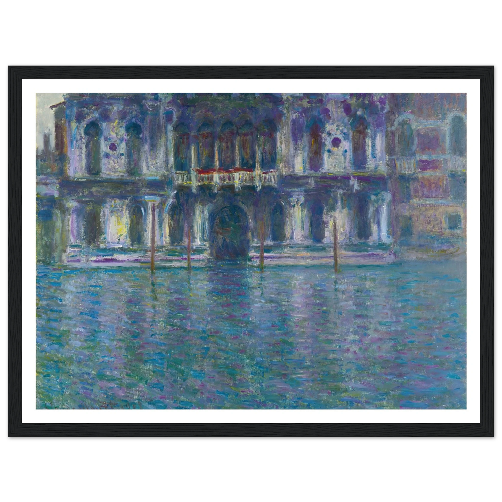Le Palais Contarini (1908) Art Print | Claude Monet-Quipham Collections
