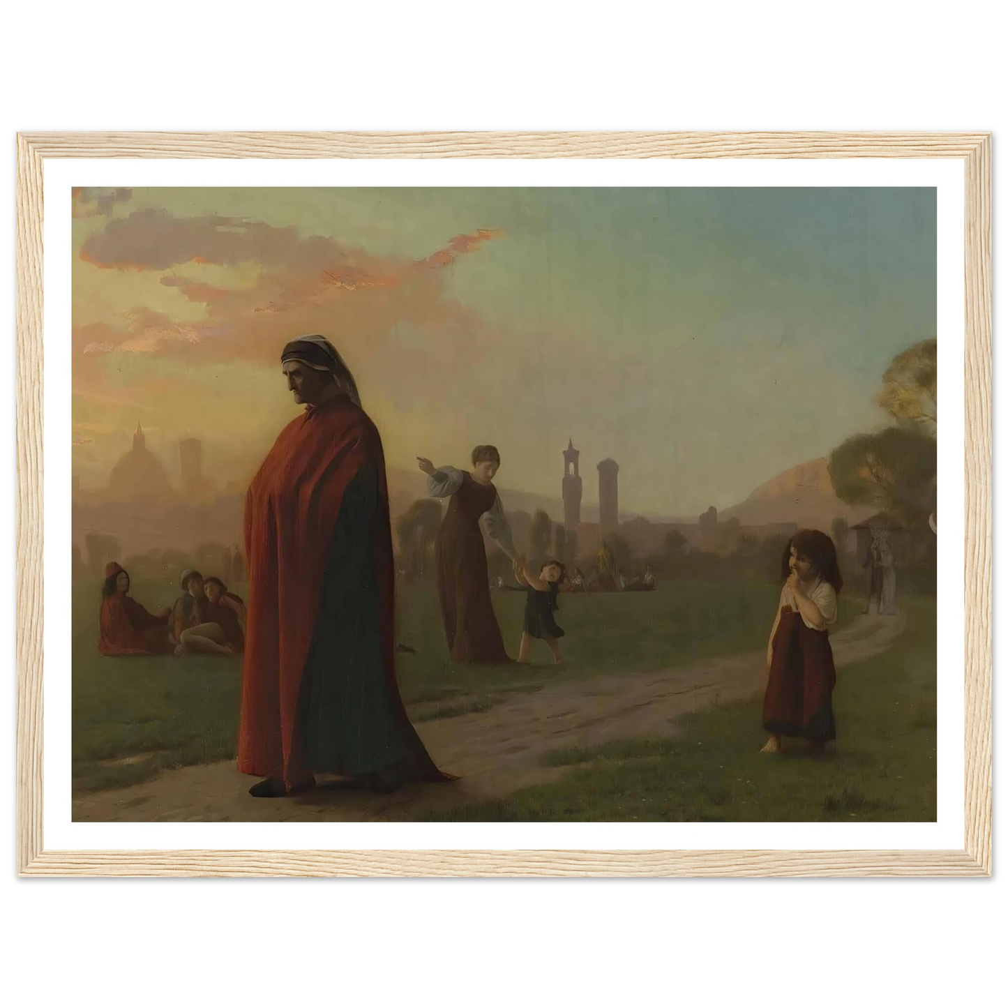 Dante (He Hath Seen Hell) Art Print | Jean Leon Gerome-Quipham Collections