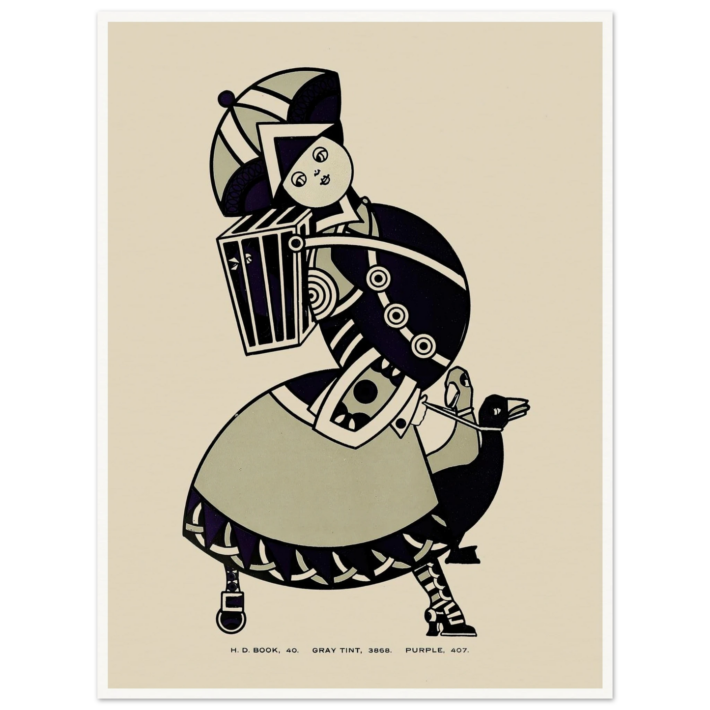 Queen City Ink, Ad. 15 (1890-1913) Art Print | Augustus Jansson-Quipham Collections