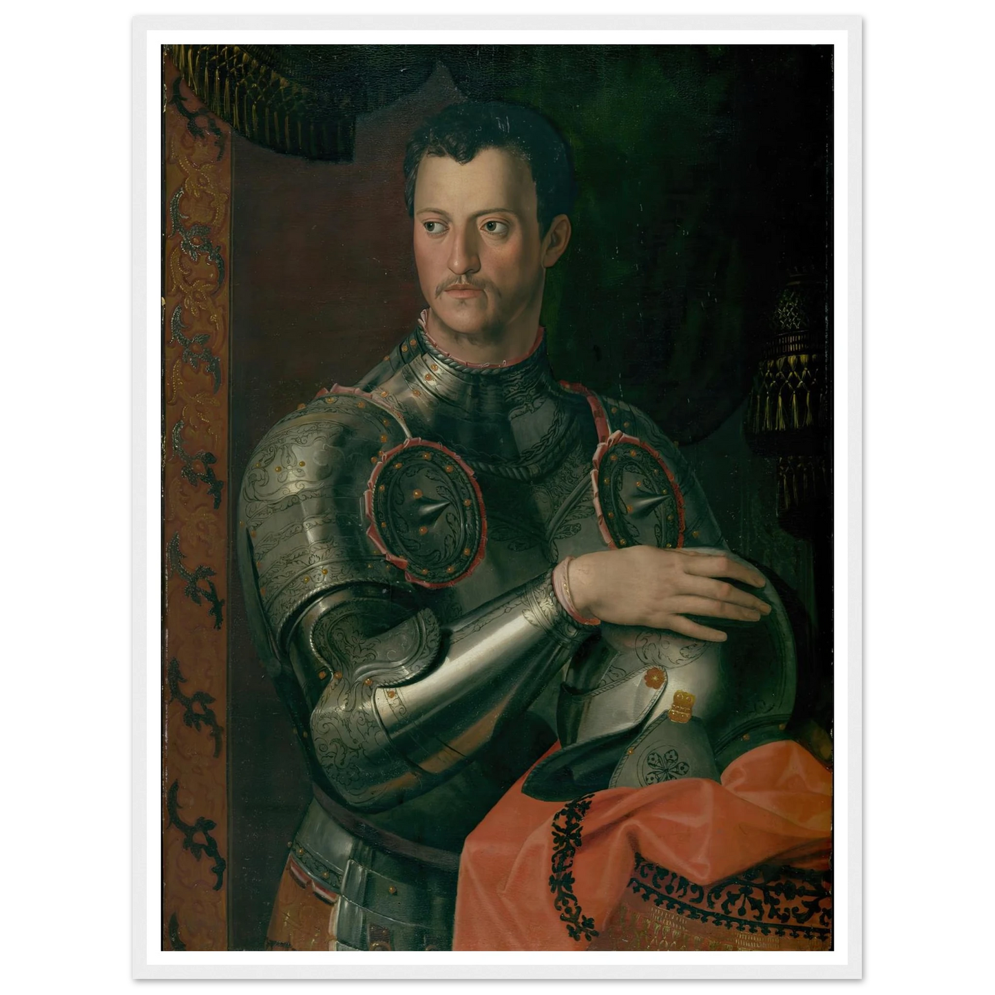 Cosimo I De’ Medici (1519–1574) Art Print | Agnolo Bronzino-Quipham Collections