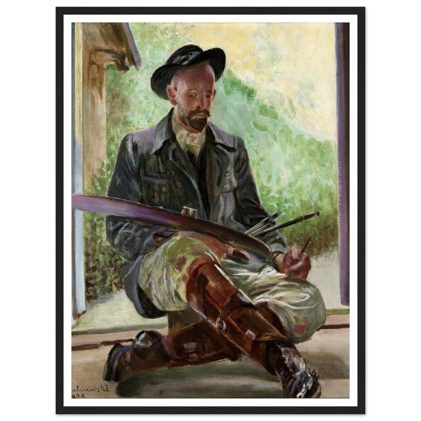My Models – Triptych (Central Part) (1909) Art Print | Jacek Malczewski-Quipham Collections