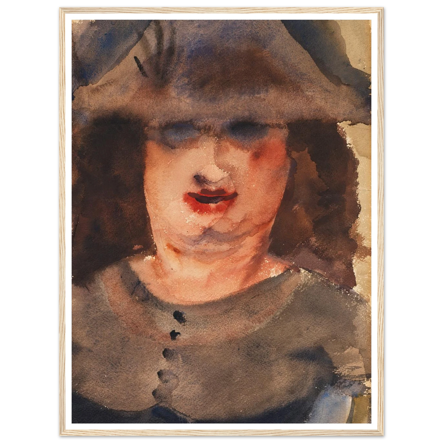 Frau (1925) Art Print | Paul Kleinschmidt-Quipham Collections