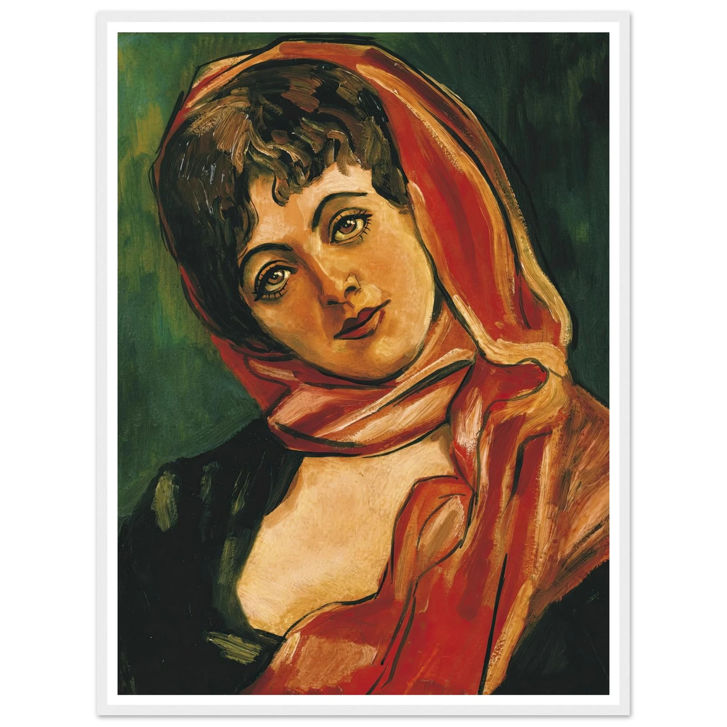Visage de Femme Art Print | Francis Picabia-Quipham Collections