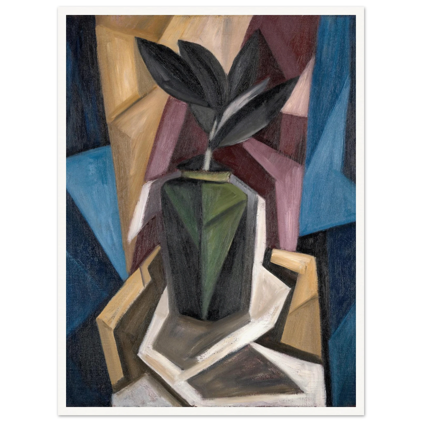 Rubber Plant (1920) Art Print | Marsden Hartley-Quipham Collections