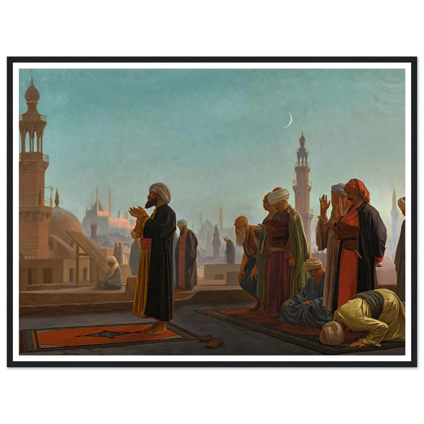 Evening Prayer, Cairo Art Print | Jean Leon Gerome-Quipham Collections