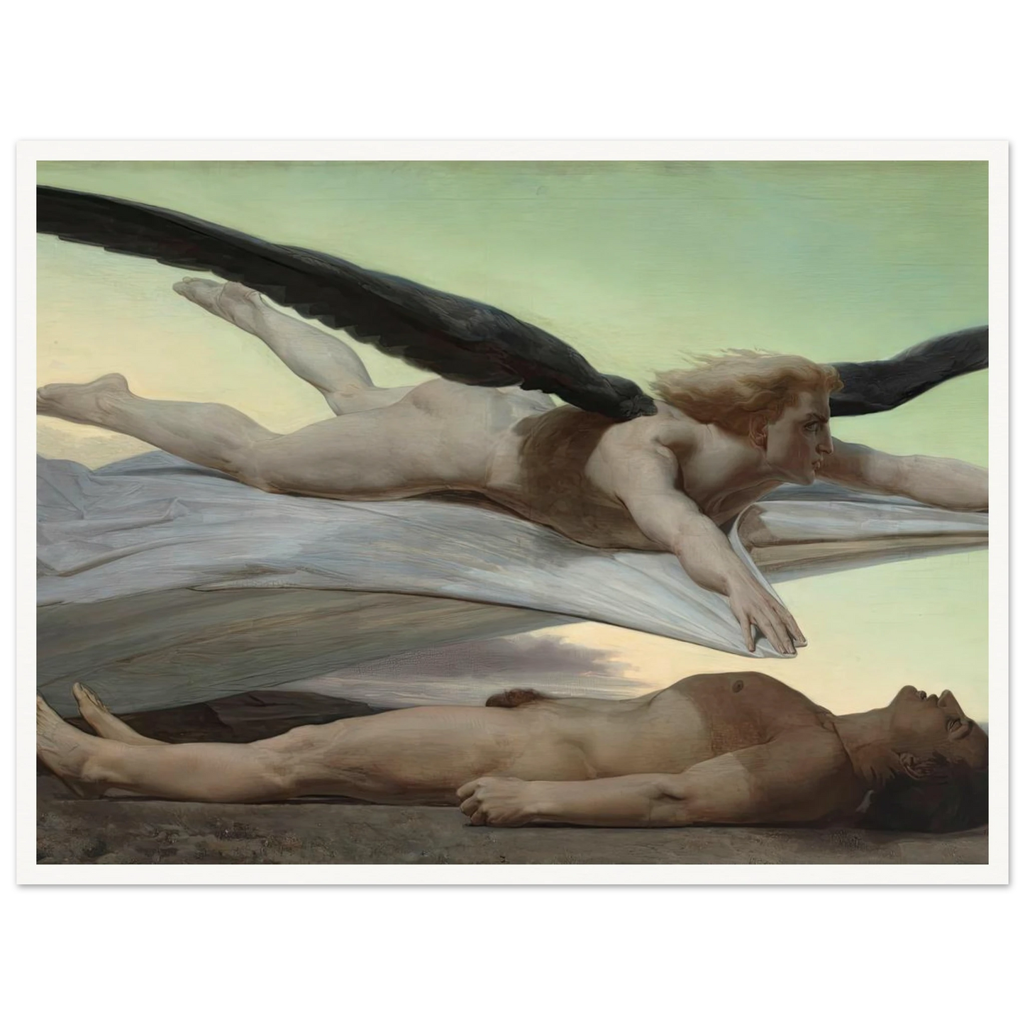Equality Before Death (1848) Art Print | William Bouguereau-Quipham Collections