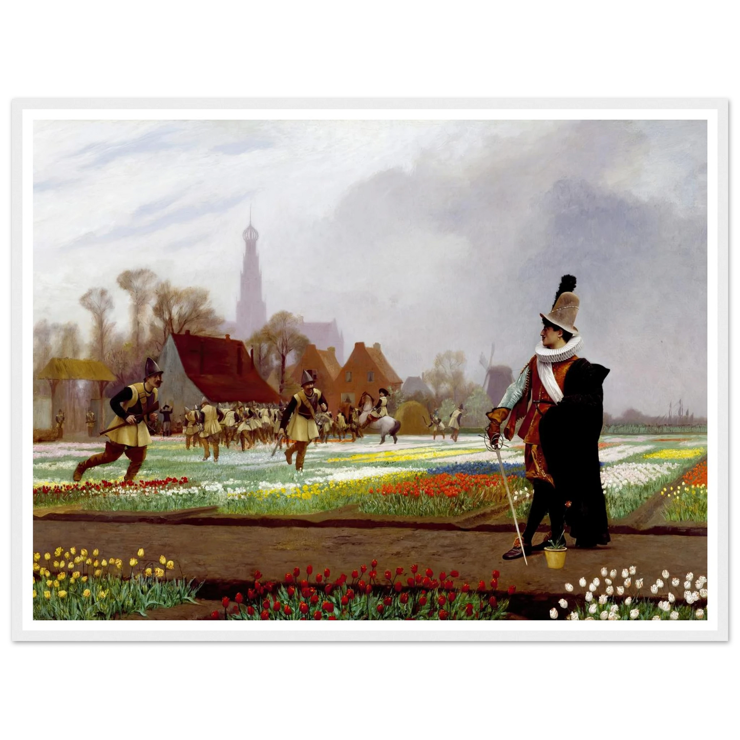 Tulip Folly (1882) Art Print | Jean Leon Gerome-Quipham Collections