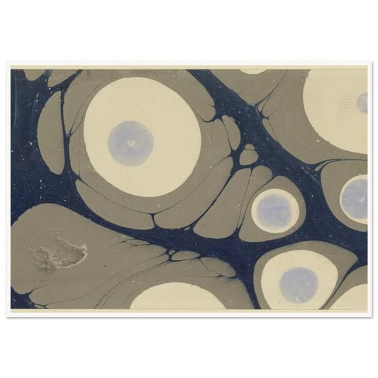 Marmorpapier (1903 - 1907) Art Print | Josef Hoffmann-Quipham Collections