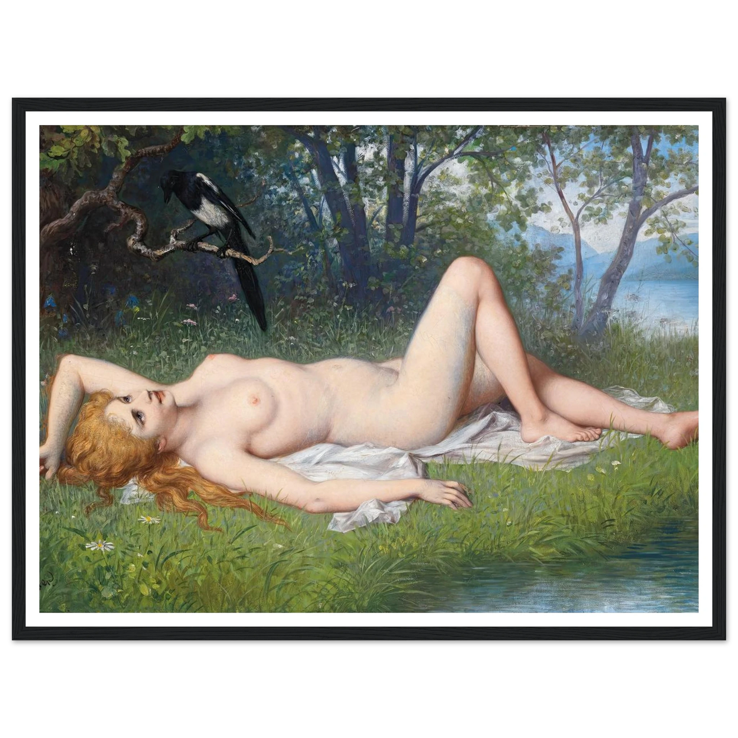 Die Elster Art Print | Carl Schweninger Jr-Quipham Collections