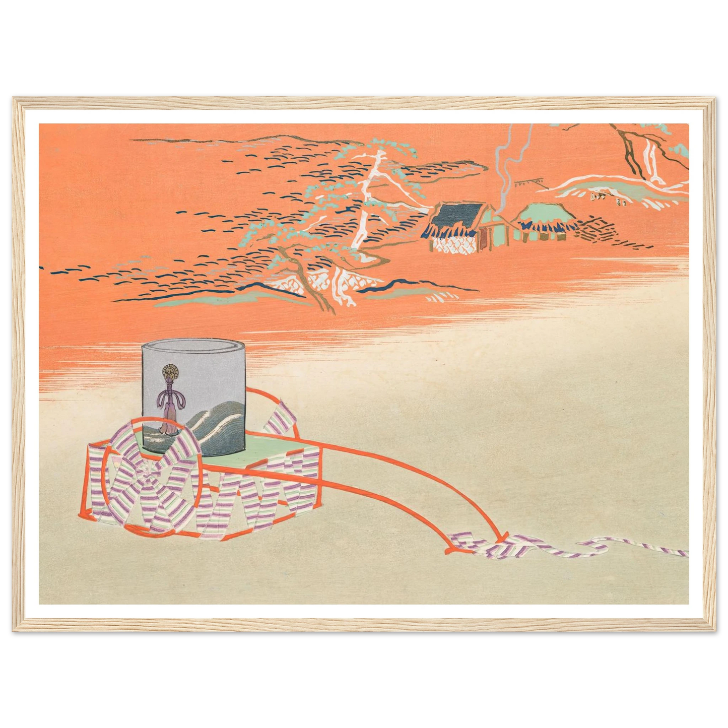 A Thousand Grasses Pl.18 (1900) Art Print | Kamisaka Sekka-Quipham Collections
