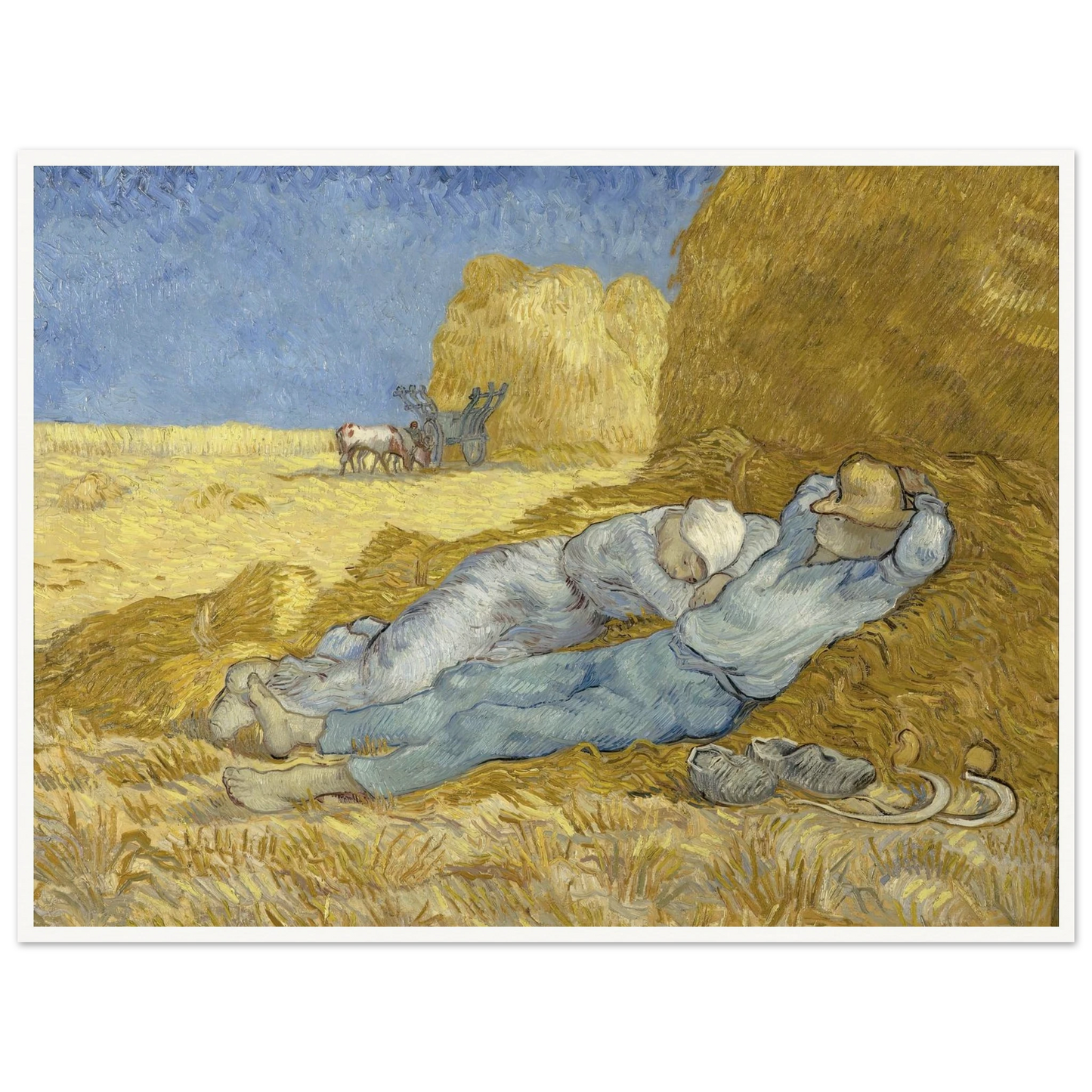 The Siesta (After Millet) Art Print | Vincent van Gogh-Quipham Collections