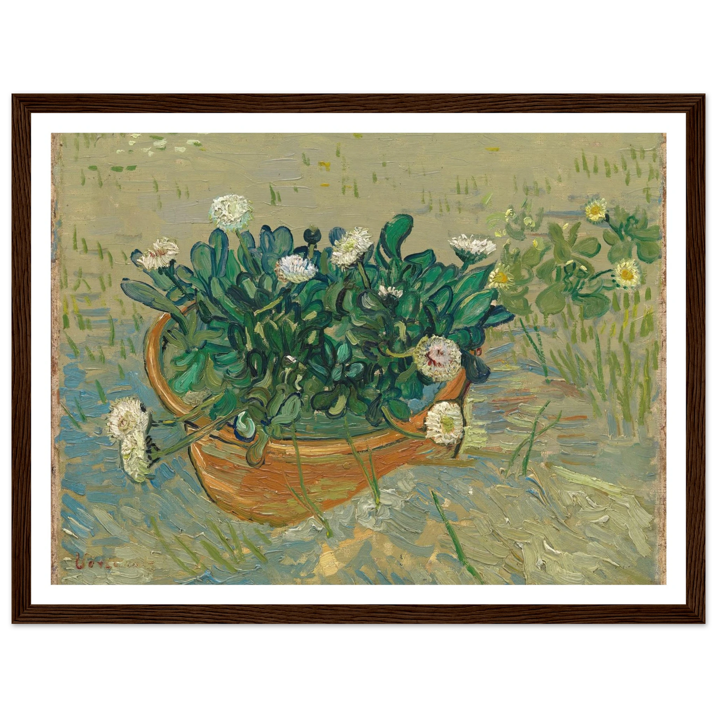 Daisies, Arles (1888) Art Print | Vincent van Gogh-Quipham Collections