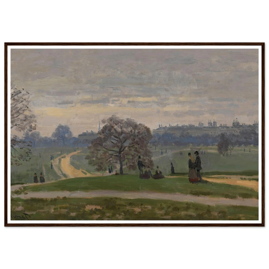 Hyde Park, London (circa 1871) Art Print | Claude Monet-Quipham Collections