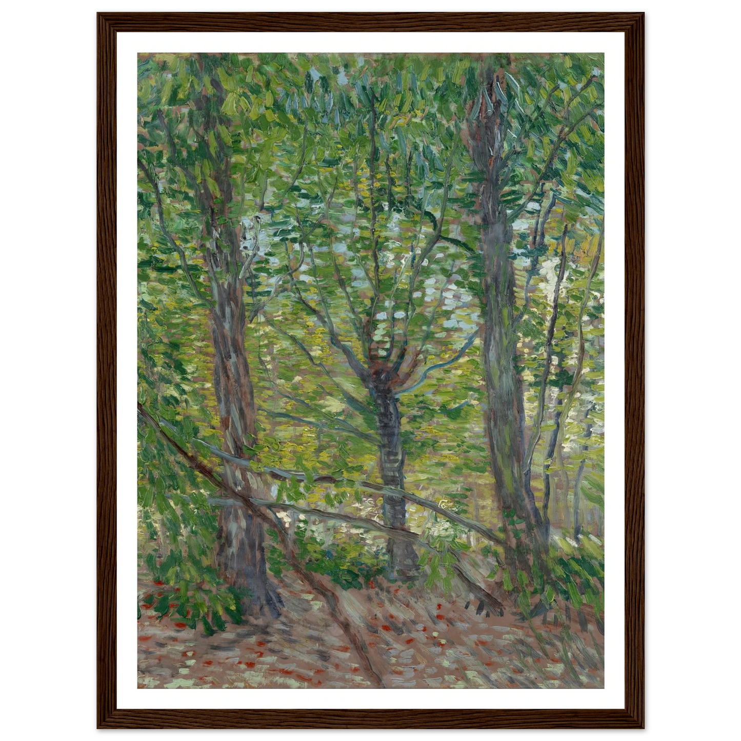 Trees Art Print | Vincent van Gogh-Quipham Collections