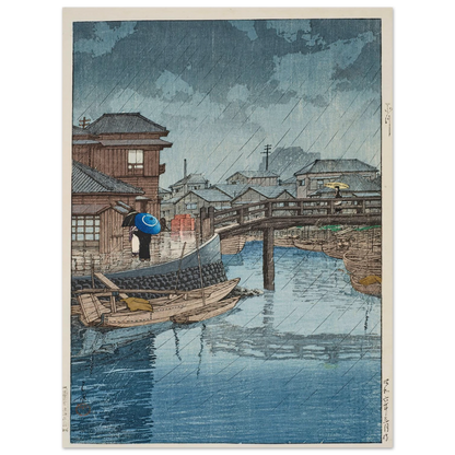 Shinagawa (1931) Art Print | Kawase Hasui-Quipham Collections