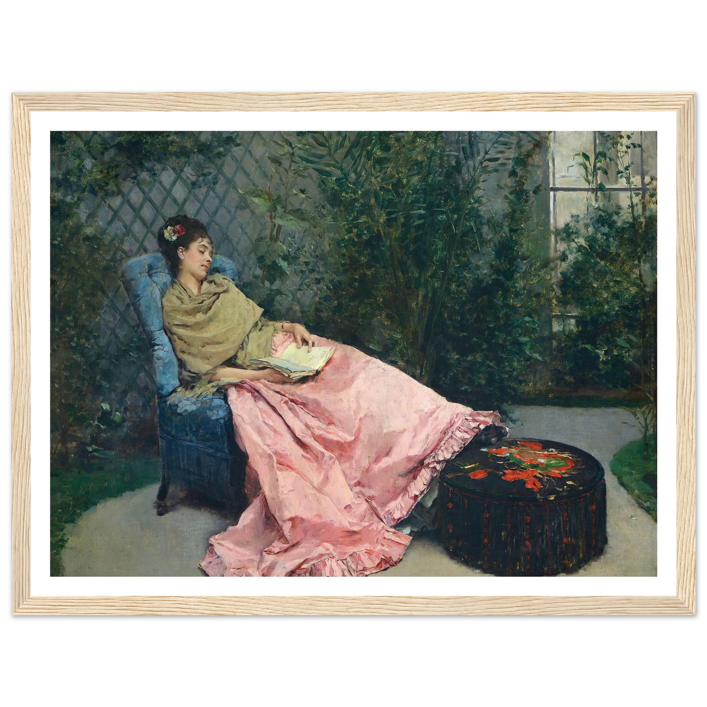 Siesta Art Print | Raimundo de Madrazo y Garreta-Quipham Collections
