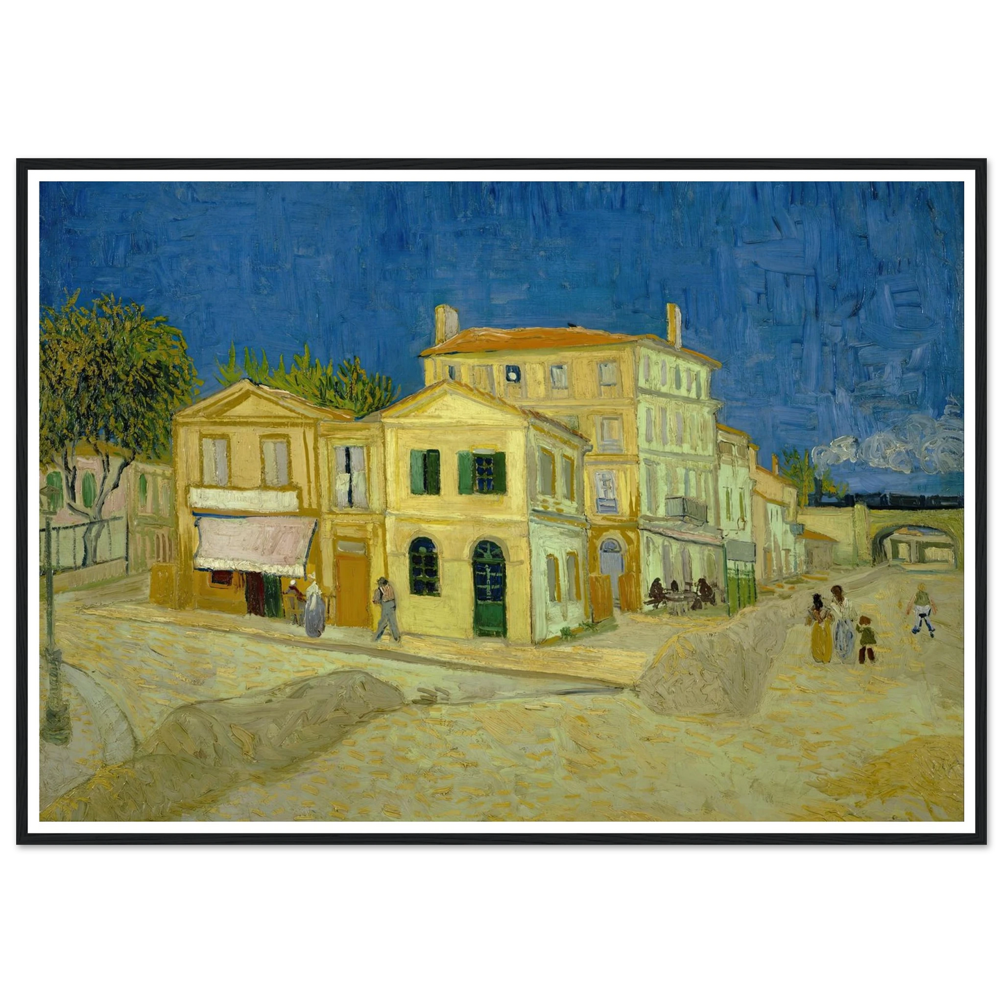 The yellow house (`The street’) Art Print | Vincent van Gogh-Quipham Collections