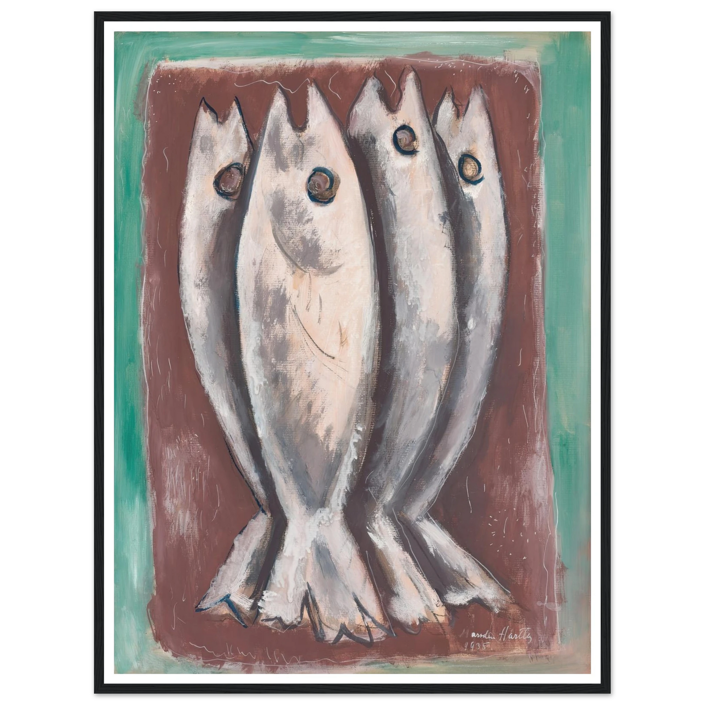 Sea Ghosts (1935) Art Print | Marsden Hartley-Quipham Collections