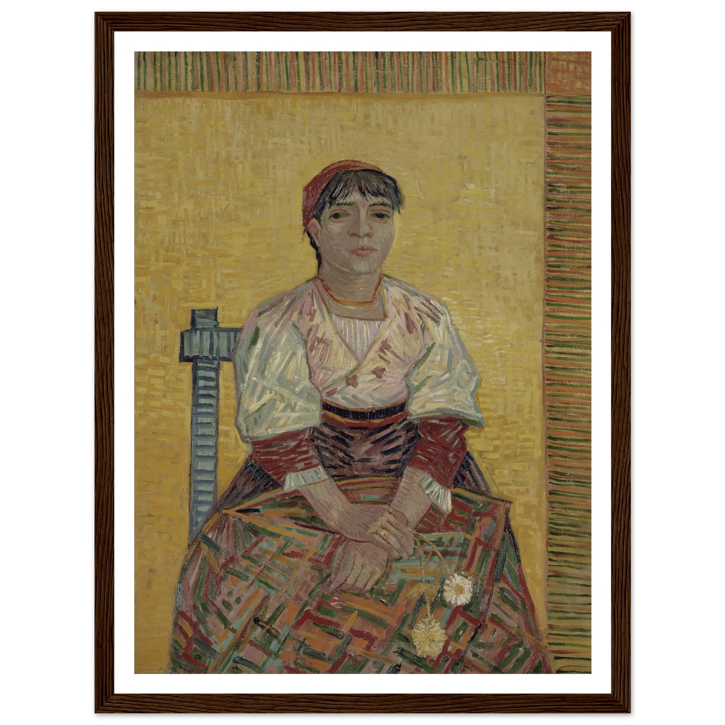 The Italian Woman (1887) Art Print | Vincent van Gogh-Quipham Collections