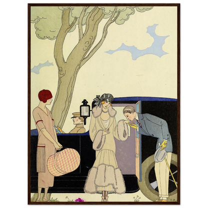 Falbalas et fanfreluches, L’Ensie (1925) Art Print | George Barbier-Quipham Collections
