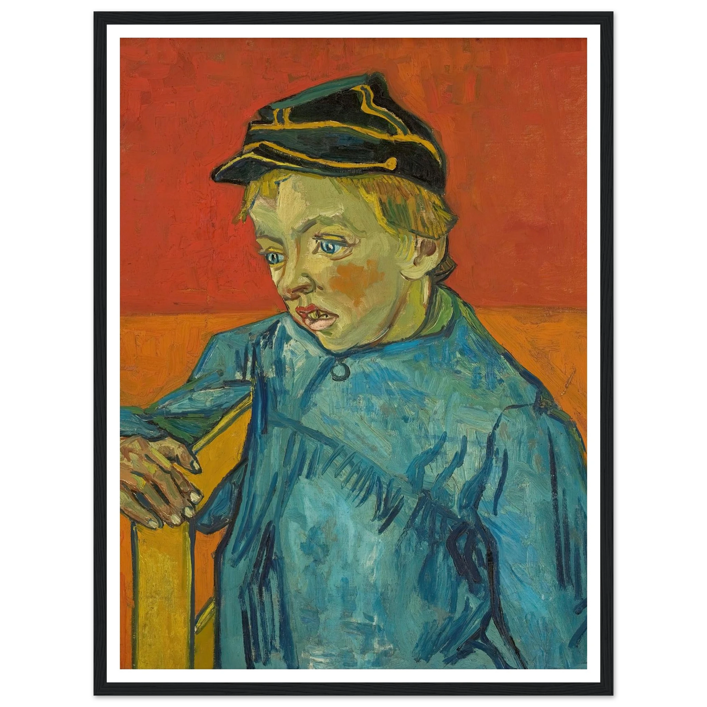 The Schoolboy (Camille Roulin) (1888) Art Print | Vincent van Gogh-Quipham Collections
