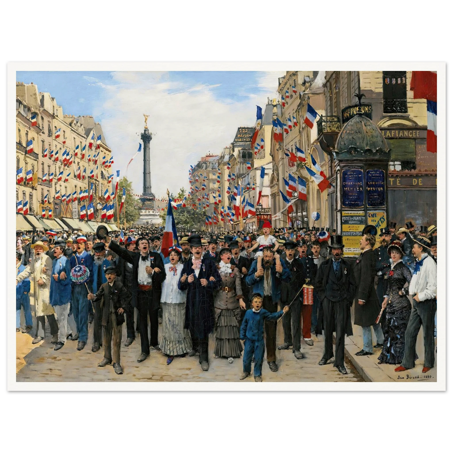 La Marseillaise (1880) Art Print | Jean Beraud-Quipham Collections