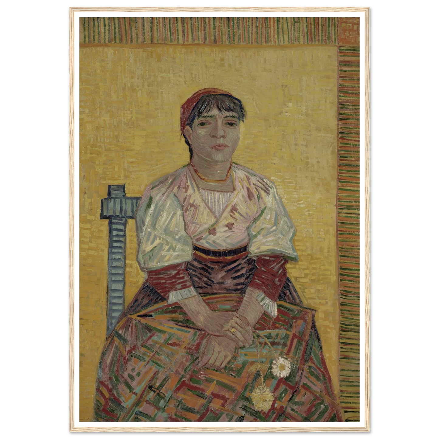 The Italian Woman (1887) Art Print | Vincent van Gogh-Quipham Collections