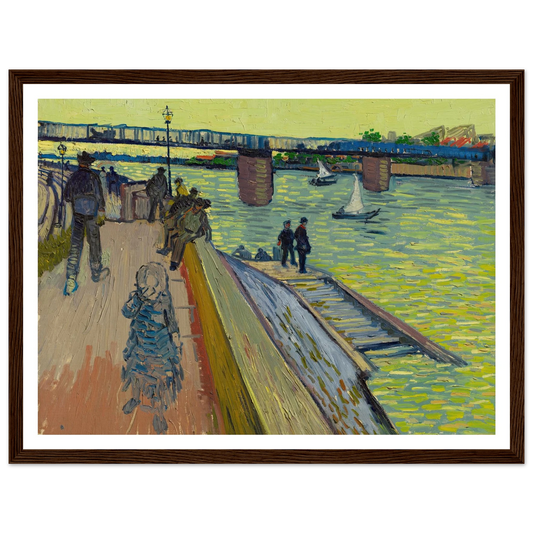 Le pont de Trinquetaille (1888) Art Print | Vincent van Gogh-Quipham Collections