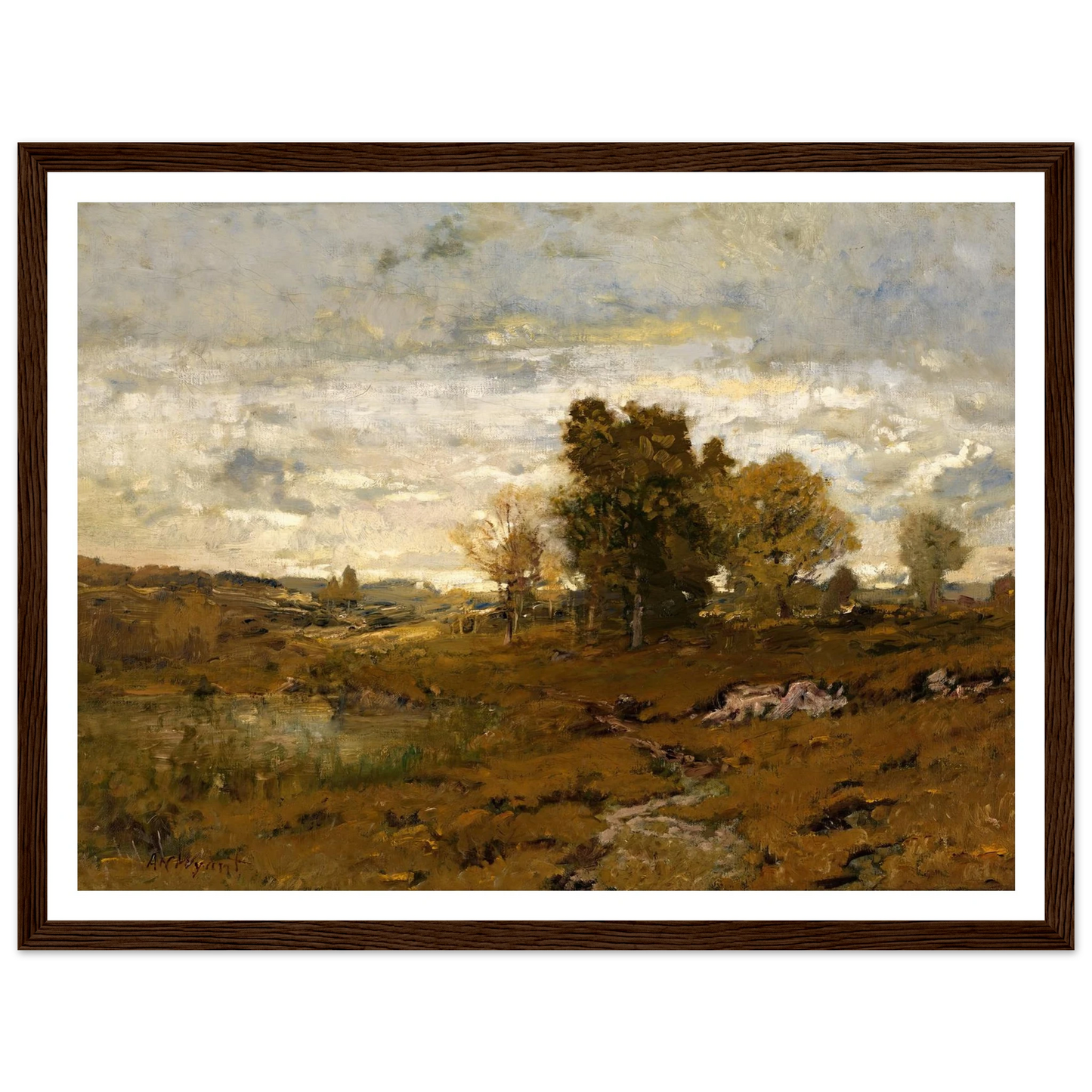 Autumn At Arkville Art Print | Alexander Helwig Wyant-Quipham Collections