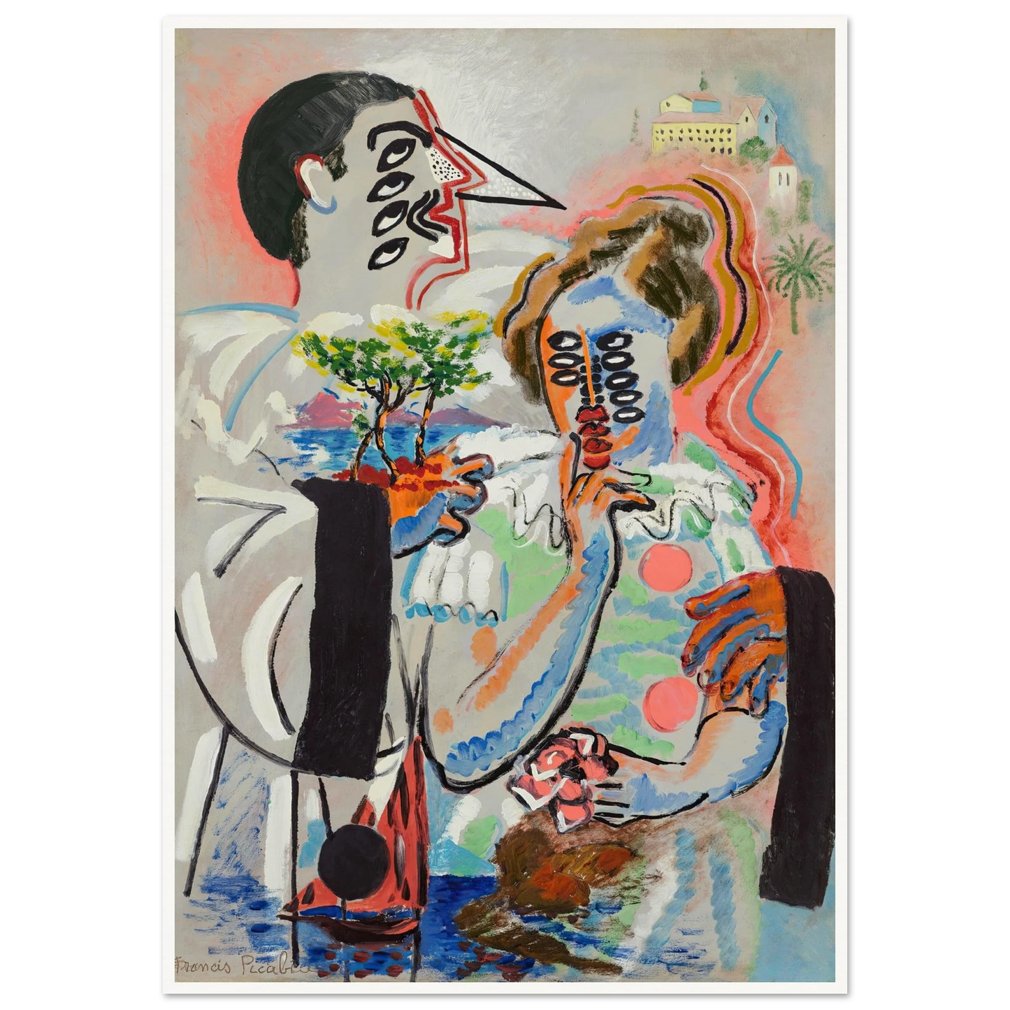 Sans titre (circa 1925-1927) Art Print | Francis Picabia-Quipham Collections
