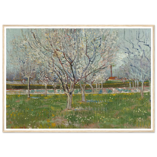 Orchard in Blossom (Plum Trees) Art Print | Vincent van Gogh-Quipham Collections