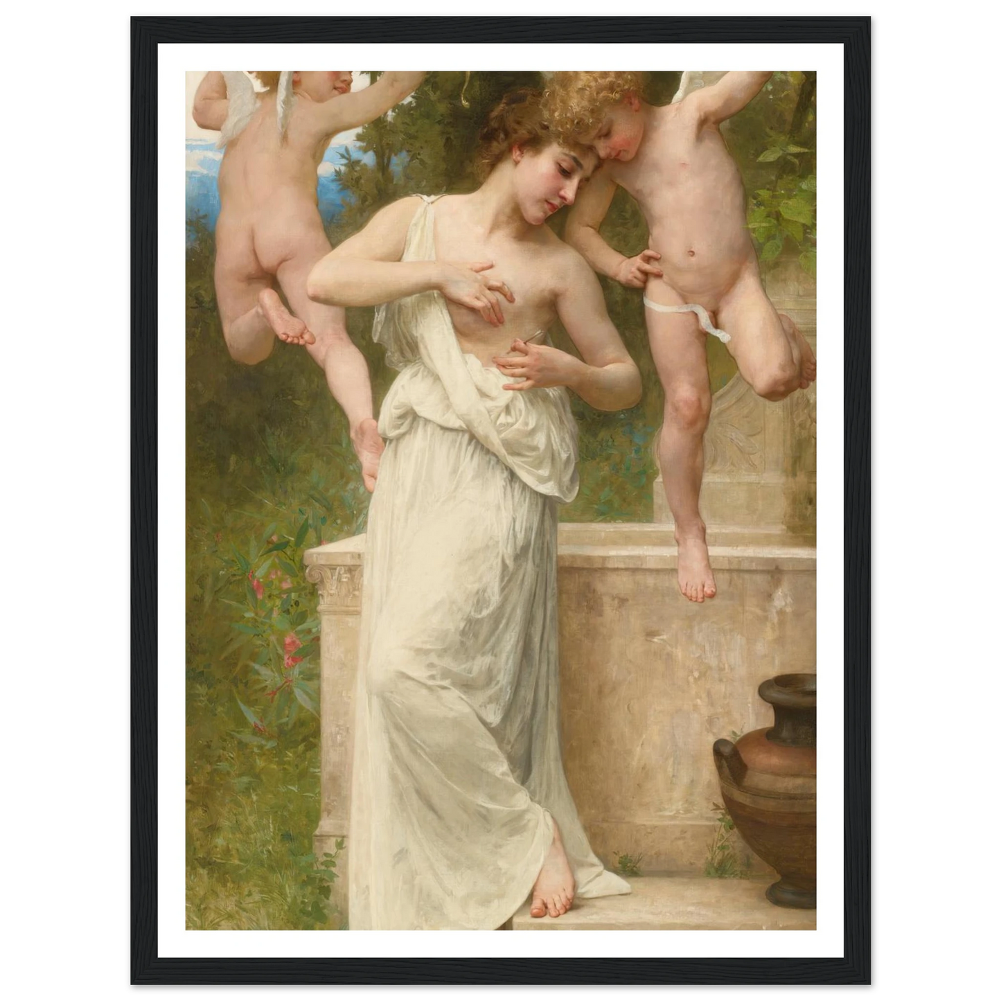 Blessures D’amour (1897) Art Print | William Bouguereau-Quipham Collections