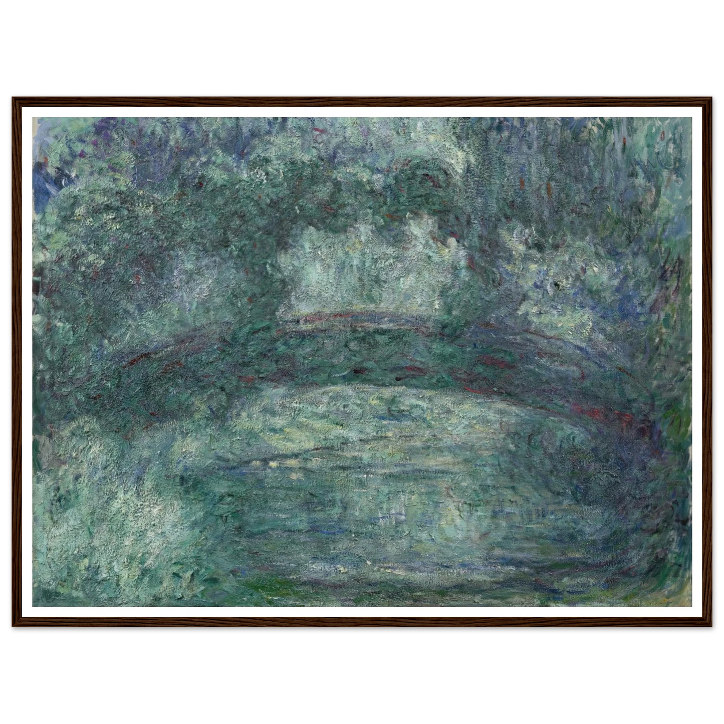The Japanese bridge (1919-1924) Art Print | Claude Monet-Quipham Collections